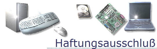Haftungsausschlu