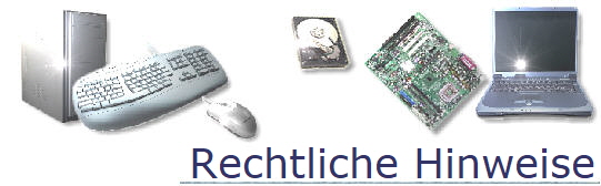 Rechtliche Hinweise